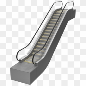 Escalator Image - Escalator Png, Transparent Png - handrail png