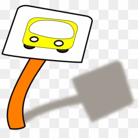 Clip Art, HD Png Download - bus stop sign png