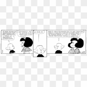 Libertad De Mafalda Simple, HD Png Download - pensando png