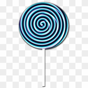 Lollipop Clipart Blue Lollipop - Blue Lollipop Clipart, HD Png Download - lollipop clipart png