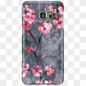 Cherry Blossom Case Samsung Galaxy S6 Edge, HD Png Download - galaxy s6 png