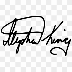 Stephen King Signature, HD Png Download - marilyn monroe signature png
