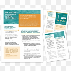 Dealer Backgrounder Handout - Brochure, HD Png Download - hand out png