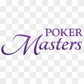 Poker Masters Logo - Lavender, HD Png Download - the masters logo png