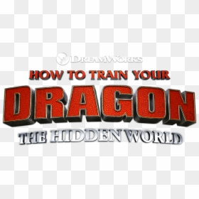 How To Train Your Dragon - Train Your Dragon Hidden World Logo, HD Png Download - trailer hd png