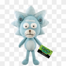 Pop Rick & Morty - Teddy Rick Plush, HD Png Download - rick and morty morty png
