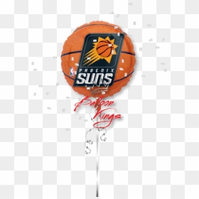 Phoenix Suns - Golden State Warriors Balloons, HD Png Download - phoenix suns png