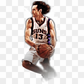 Phoenix Suns Stitched - Steve Nash Transparent Background, HD Png Download - phoenix suns png