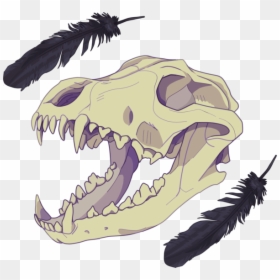 Thumb Image - Wolf Skull Transparent Background, HD Png Download - wolf skull png