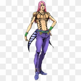 [ Ad Space ] - Diavolo Jojo Full Body, HD Png Download - jojo face png