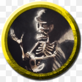 Transparent Spooky Skeleton Png - Dnd Skeleton Token, Png Download - spooky skeleton png
