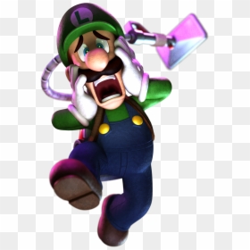 Luigi's Mansion Dark Moon Luigi, HD Png Download - luigi face png