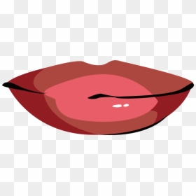 Lipstick Euclidean Vector - Vector Graphics, HD Png Download - lips outline png