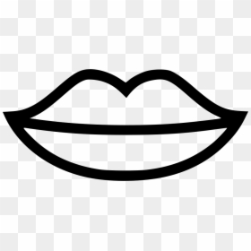 Lips, HD Png Download - lips outline png