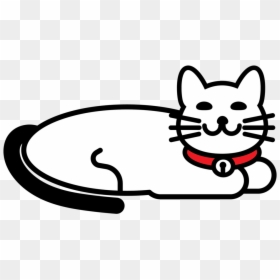 Com Good News , Now You Can Get Any Cat Or Dog Supply - Rat On A Cat Cartoon, HD Png Download - cat outline png