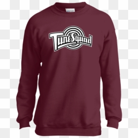 Tune Squad Black Youth Sweatshirt Sweatshirts - Your Dad My Dad, HD Png Download - tune squad logo png