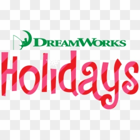 Dreamworks Holidays - Dreamworks Holiday Logo, HD Png Download - dreamworks pictures logo png