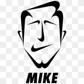 Made Up Nike Logo, HD Png Download - nike swoosh logo png