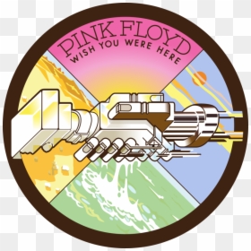 Pink Floyd Wish You Were Here Sticker, HD Png Download - pink floyd logo png