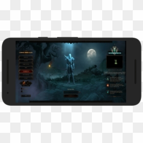 Diablo Iii Mobile Choose Class - Smartphone, HD Png Download - diablo 3 logo png
