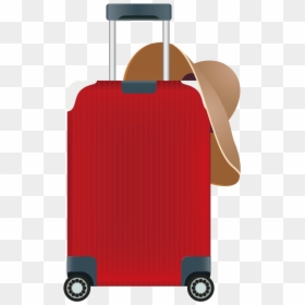 Travel Woman Icon - Icon Luggage Bag Png, Transparent Png - suitcase icon png