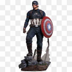 Transparent Captain America The First Avenger Png - Captain America Endgame Figure, Png Download - avenger png