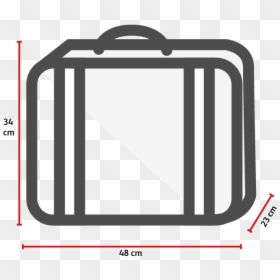 Luggage Dimensions - Illustration, HD Png Download - suitcase icon png