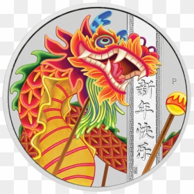 Chinesischer Neujahrsdrache, HD Png Download - silver coin png
