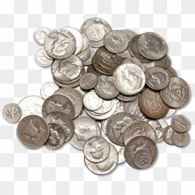 Indian Old Coins Images Png, Transparent Png - silver coin png