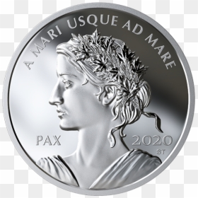 2020 Canadian $1 Peace Dollar - 2020 Silver Canada Peace Dollar, HD Png Download - silver coin png