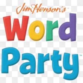Word Party Logo - Jim Henson Company, HD Png Download - party.png