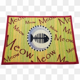 Placemat, HD Png Download - meow png