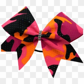 Camo Hair Bow Png - Craft, Transparent Png - cheer bow png