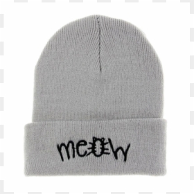 Meow Beanie Png - Knit Cap, Transparent Png - meow png