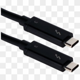Thunderbolt 3 Active Cable - Usb Cable, HD Png Download - thunder bolt png