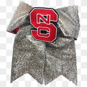 Nc State Wolfpack Glitzy Cheer Bow Red And White Shop - Nc State, HD Png Download - cheer bow png