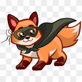 Fox Clipart Baby Fox - Fennec Fox Drawing Cute, HD Png Download - baby fox png
