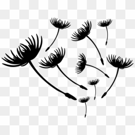 Blowing Dandelion Png Clipart , Png Download, Transparent Png - dandelion vector png