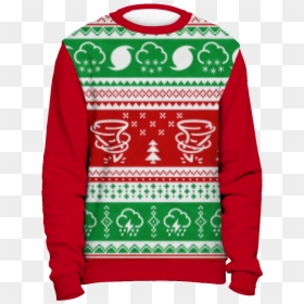 Weather Icon Christmas Sweatshirt"  Data Large Image="//cdn - Delta Sigma Theta Christmas Sweater, HD Png Download - christmas tree icon png