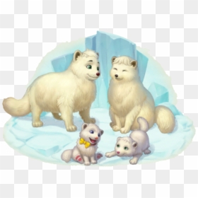 Township Wiki - Arctic Fox Family, HD Png Download - arctic fox png