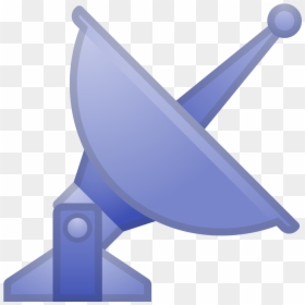 Satellite Antenna Icon - Antenna Blue Png, Transparent Png - antenna icon png