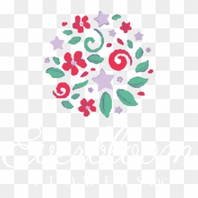 Everbloom Flowers Inc - Logo, HD Png Download - rainbow flower crown png