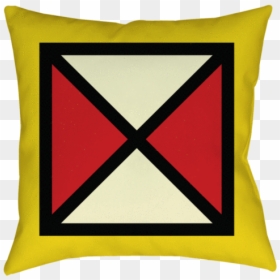 Sixtius Pillow "haväng" - Cushion, HD Png Download - 90s pattern png