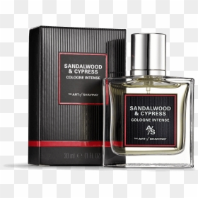 Sandalwood And Cypress Cologne 30ml - Art Of Shaving Sandalwood Cypress, HD Png Download - cologne bottle png