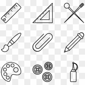 Free Svg Craft Supplies, HD Png Download - supplies png