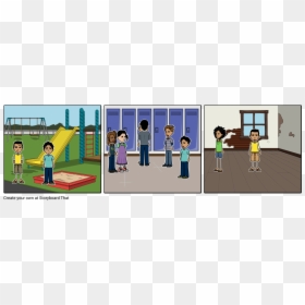 Storyboard About Social Skills, HD Png Download - fear.png