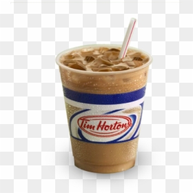Transparent Ice Coffee Png - Iced Americano Tim Hortons, Png Download - ice coffee png