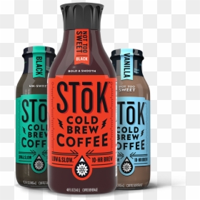 Cold Brew Coffee - Stok Cold Brew Coffee, HD Png Download - ice coffee png
