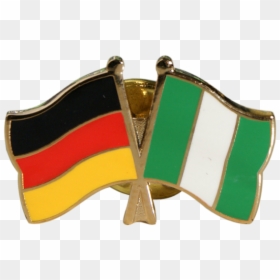 Nigeria Friendship Flag Pin, Badge, HD Png Download - nigeria flag png