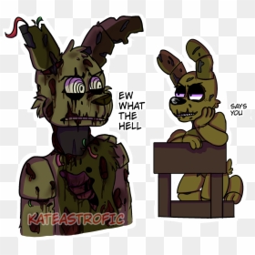 Transparent Plushtrap Png - Springtrap And Plushtrap, Png Download - hare png